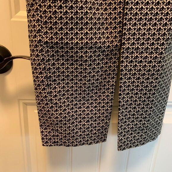 Jacob pull on stretch pant, straight leg, sz 6, EUC, cotton, blk white - Picture 10 of 16